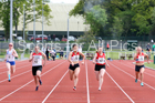 Senior womens 100 metres, 2019 North Eastern Track and Field Champs., Middlesbrough. Photo:  David T. Hewitson/Sports for All Pics